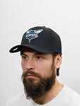 Бейсболка MITCHELL NESS арт. HHSSINTL1245-CHOBLCK Charlotte Hornets NBA (черный)